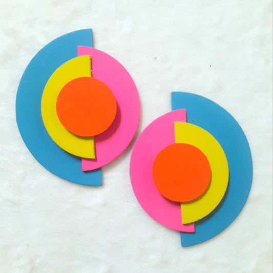 Summer Time Art Deco Earrings