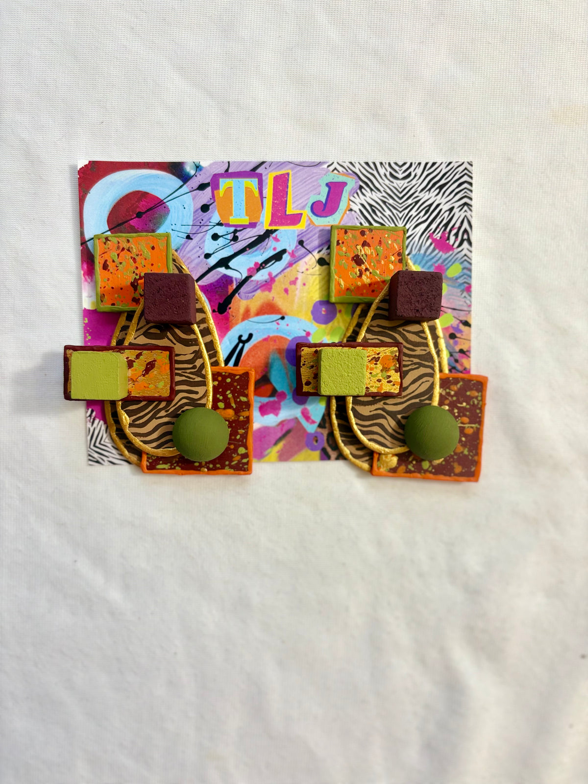 Harvest Season Art Deco Earrings