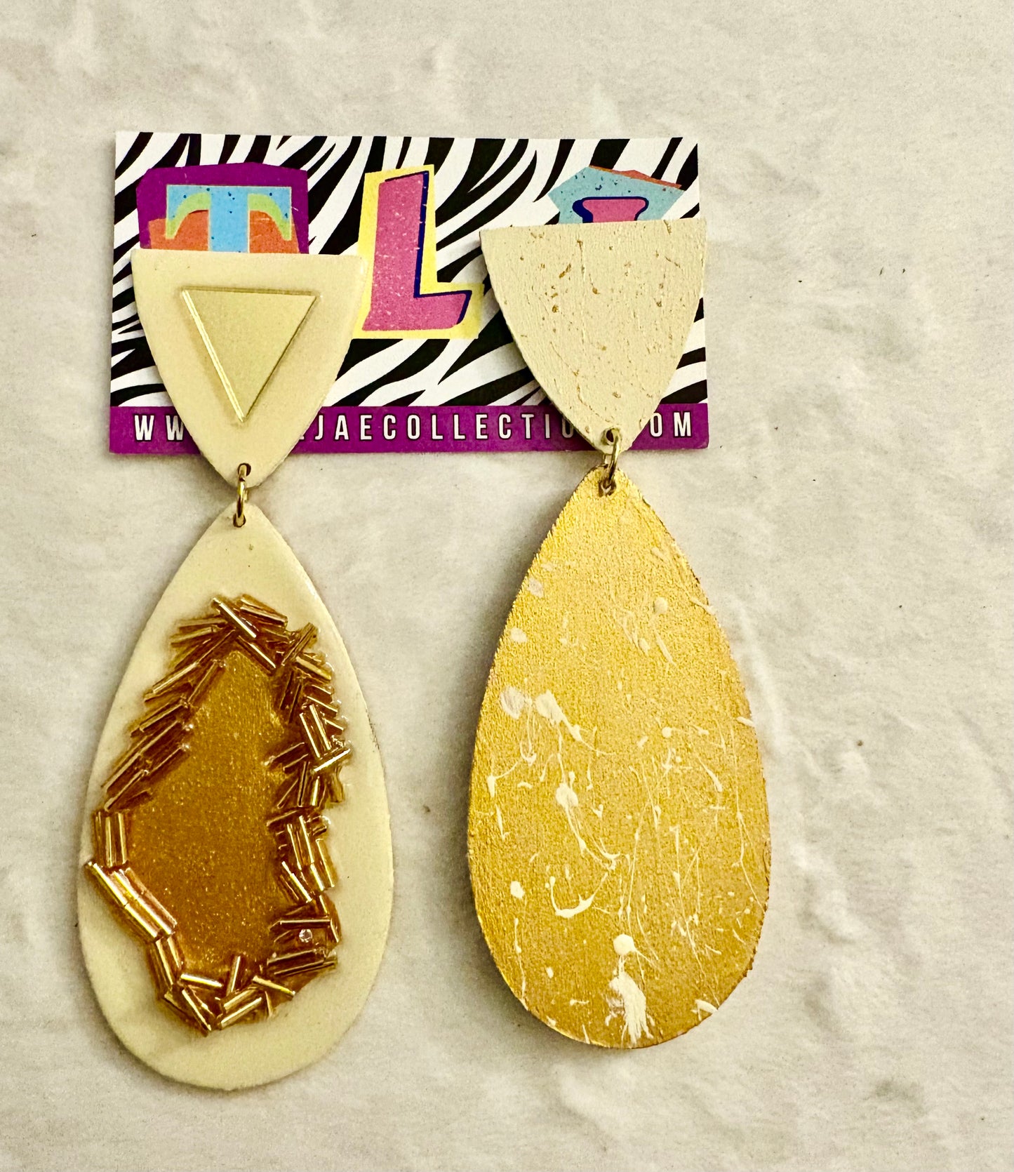 Talia Dangle Earrings- 4.5 inches