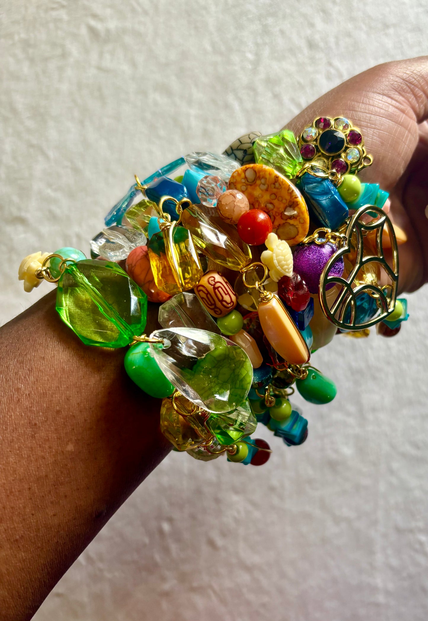 Cassidy Bracelet Stack of 7| Size 7.75 Inch Stretch Bracelets