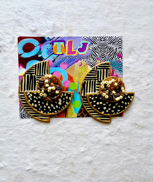 Rachelle Stud Earrings- MTO