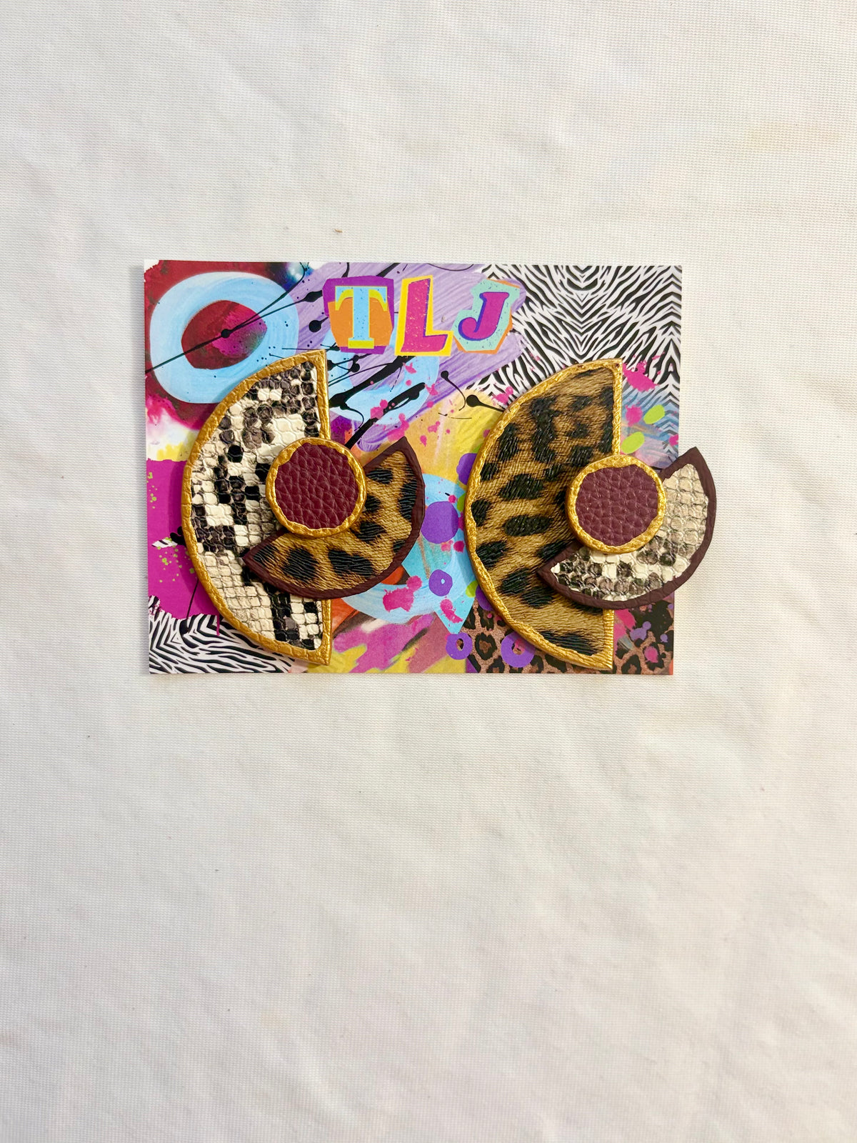 Keyonna Art Deco Stud Earrings