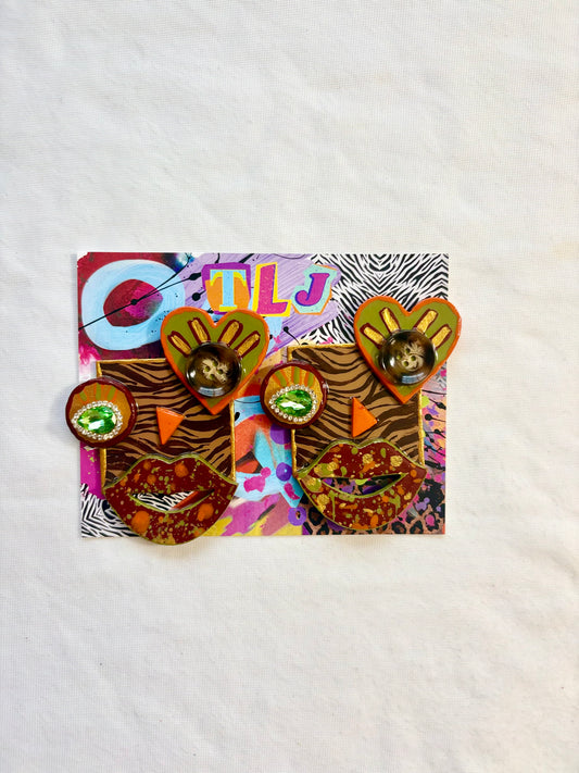 Autumn Shecasso Stud Earrings