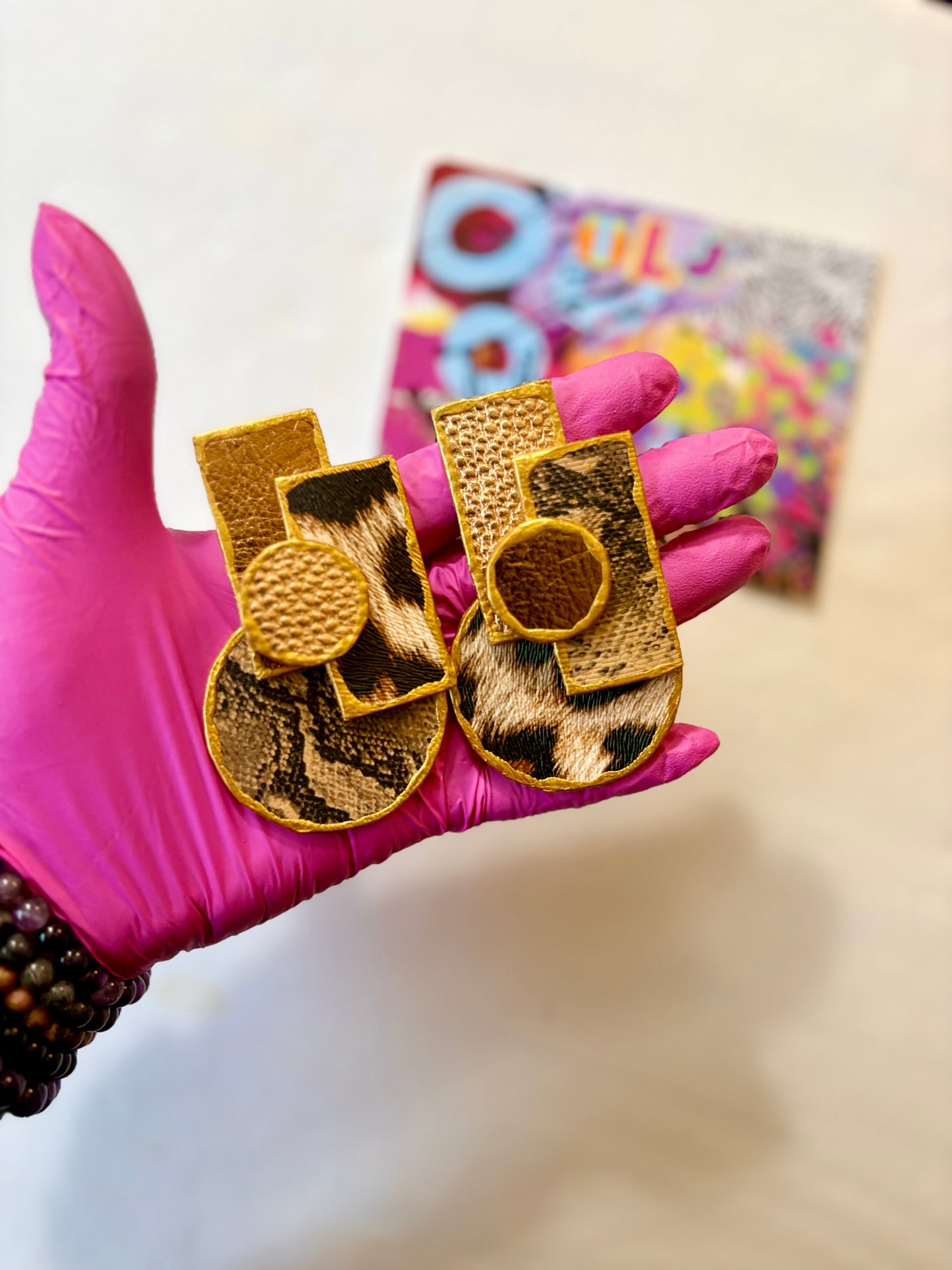 Malian Art Deco Earrings