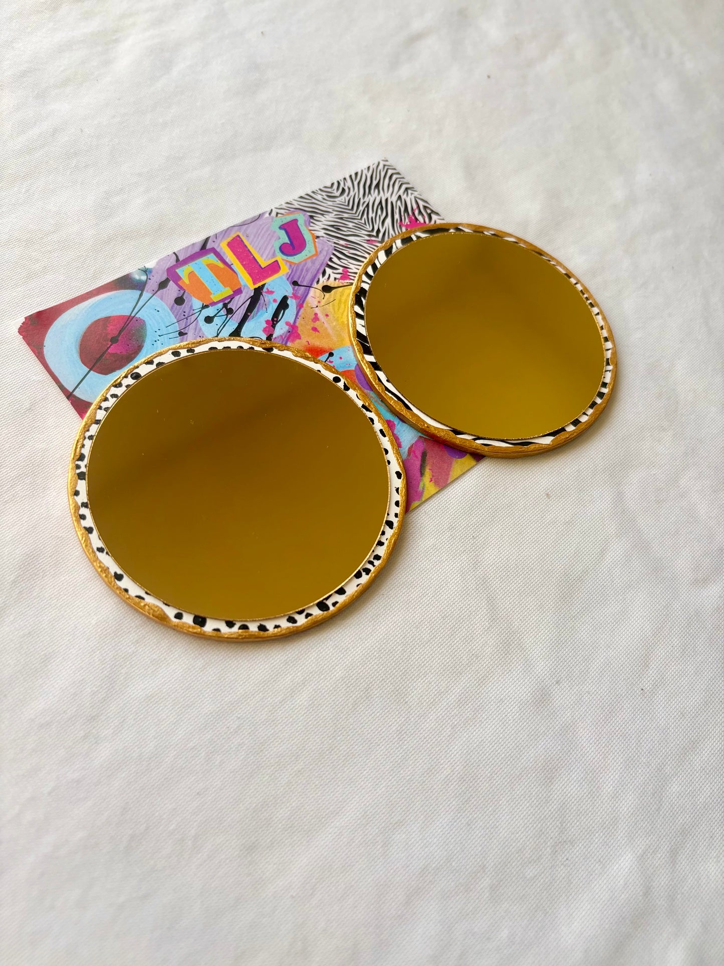 Mirror Mirror Stud Earrings - 1 of 1 Pair