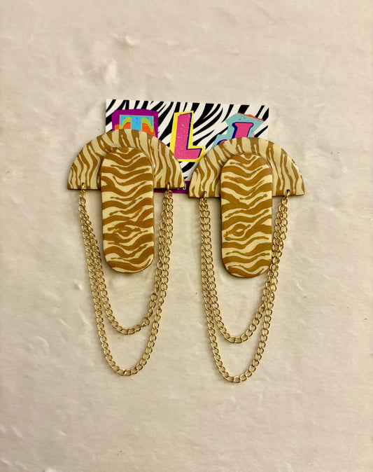 Tia Stud Earrings- 5.25 Inches