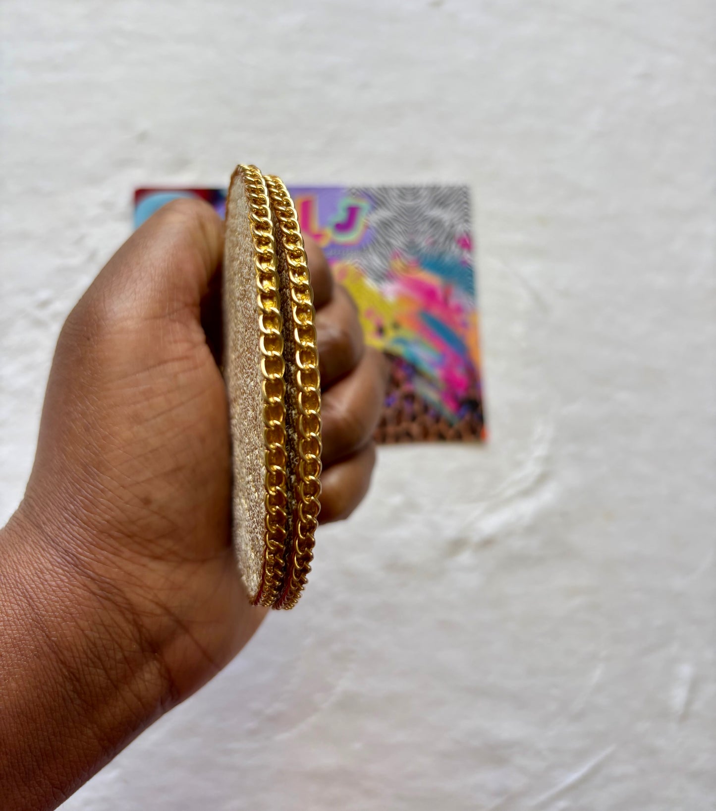 Persuasion Python Statement Stud Earrings 3.5 Inches