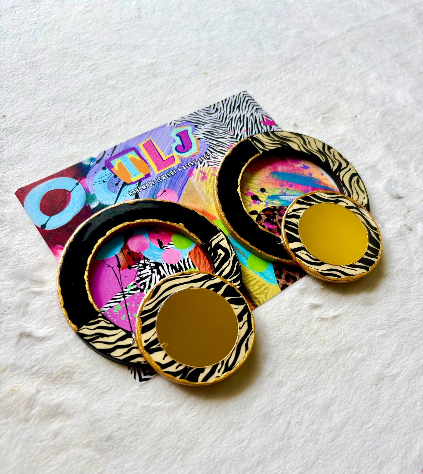 Finding Balance Door Knocker Earrings