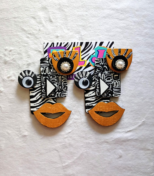 Klassic Shecasso Earrings- MTO