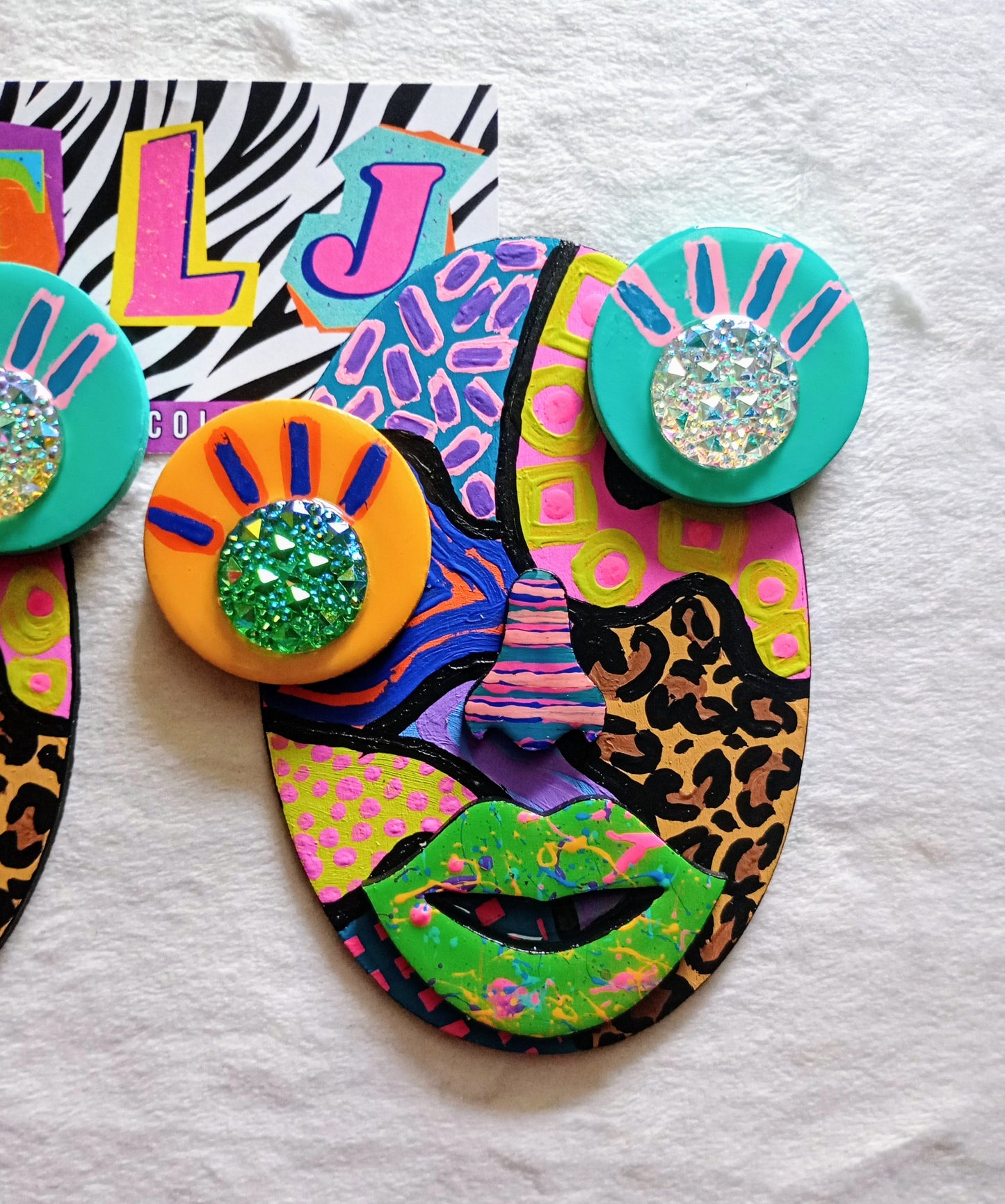 T.L.J Shecasso Deluxe Earrings 1 of 1 pair