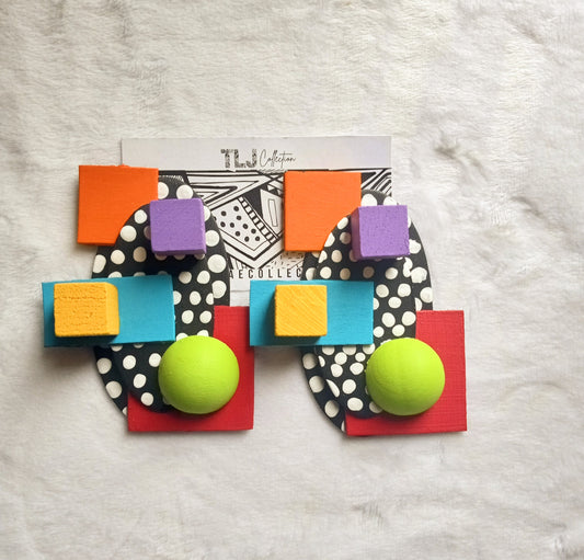 Mira's Vintage Art Deco Earrings (MTO)