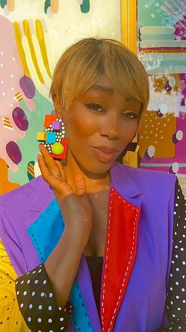 Mira's Vintage Art Deco Earrings (MTO)