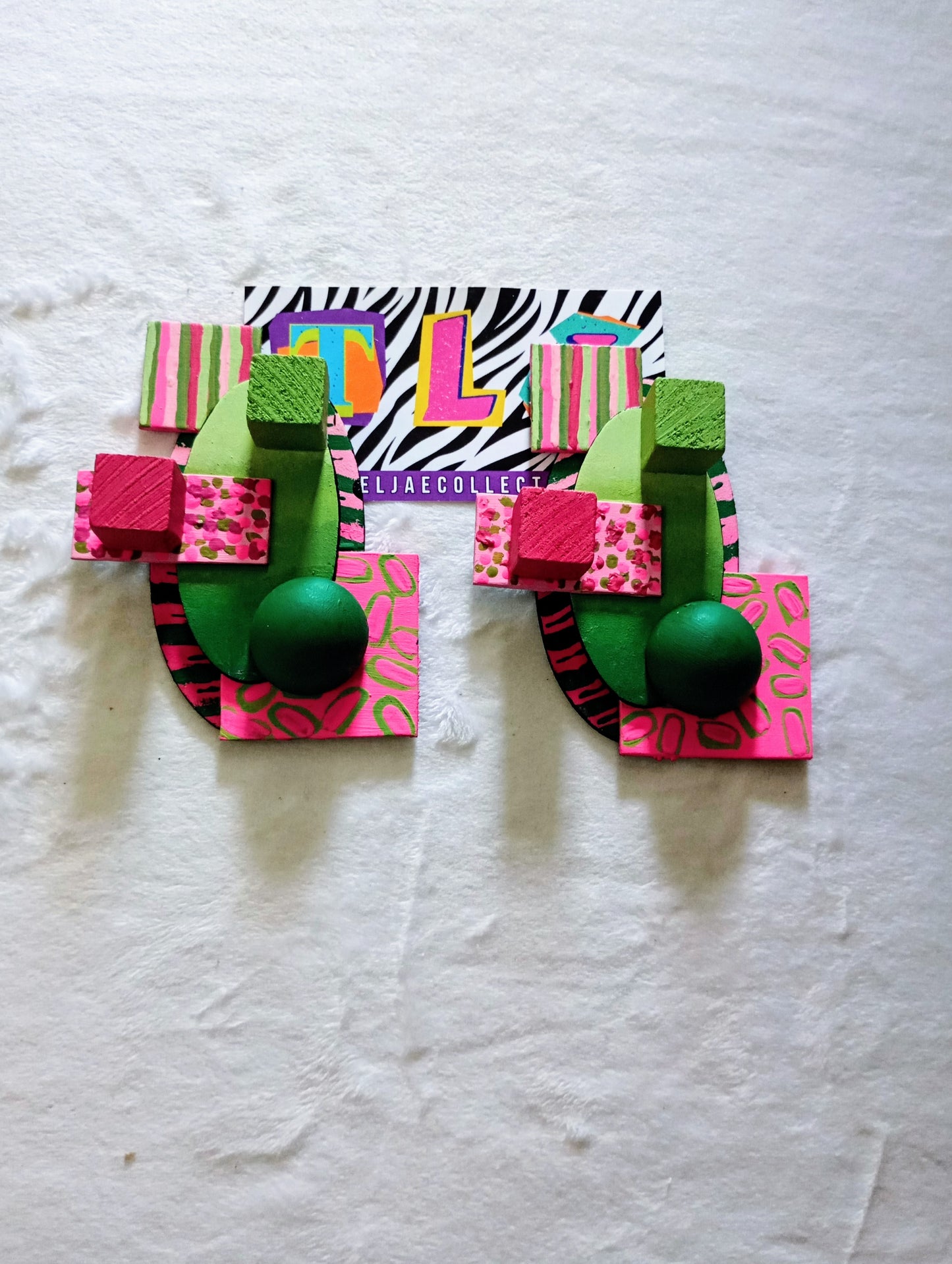 Crystal's Vibe Art Deco Earrings