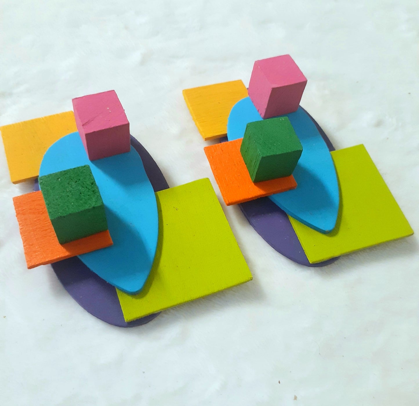 Crayola Art Deco Earrings