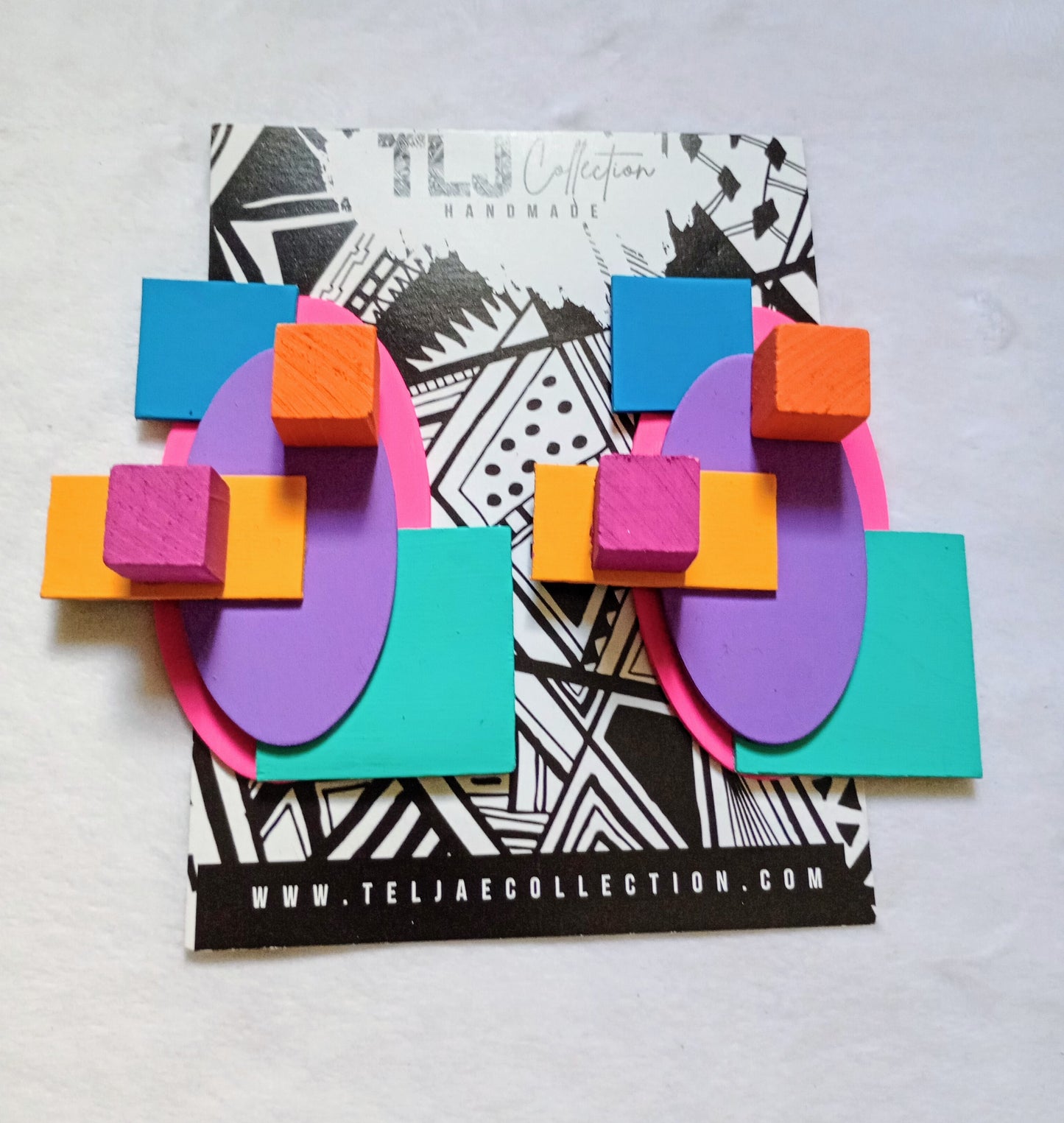 Coogi Sweater OG Art Deco Earrings