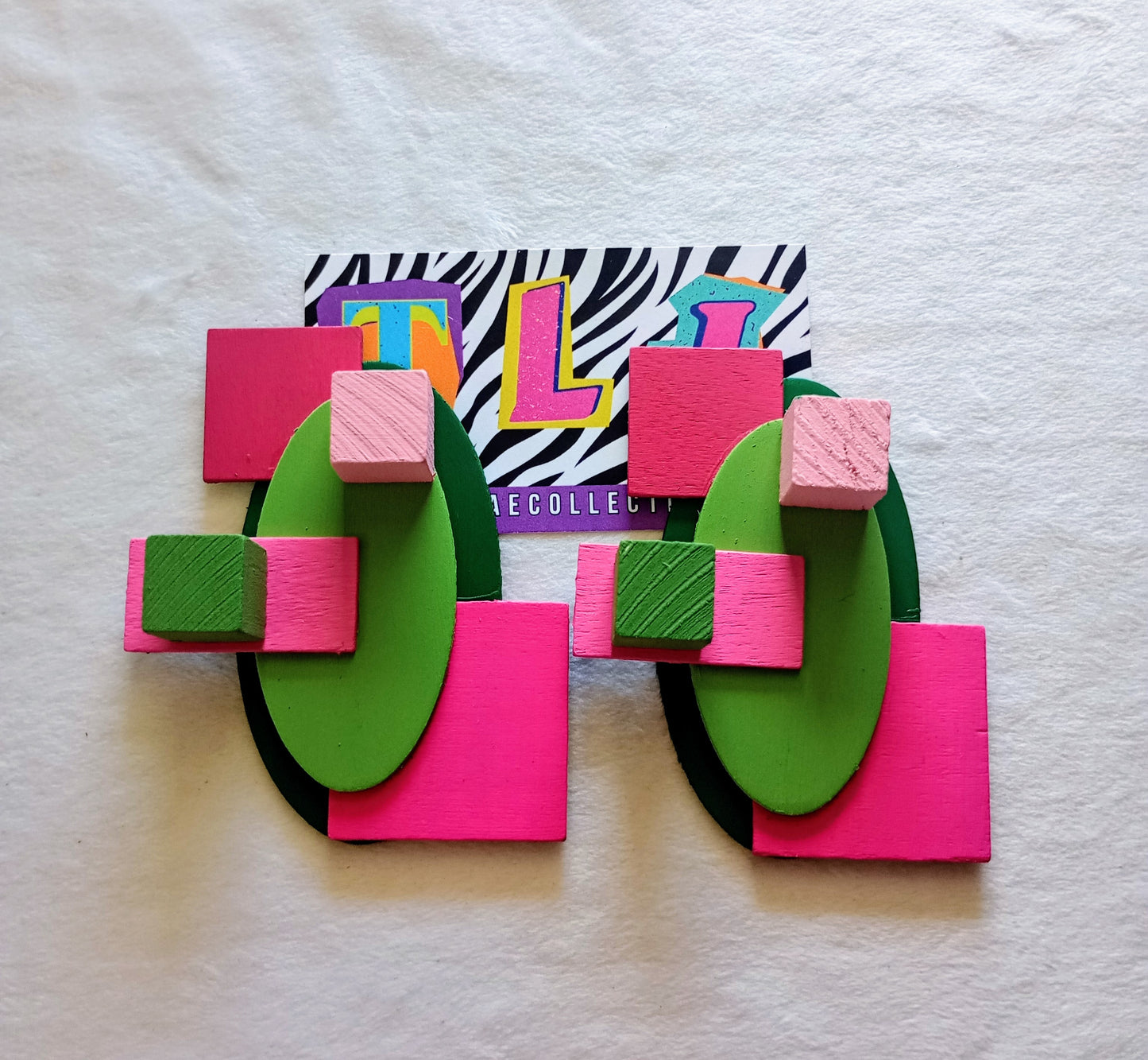 AKA Inspired Art Deco Earrings (MTO)