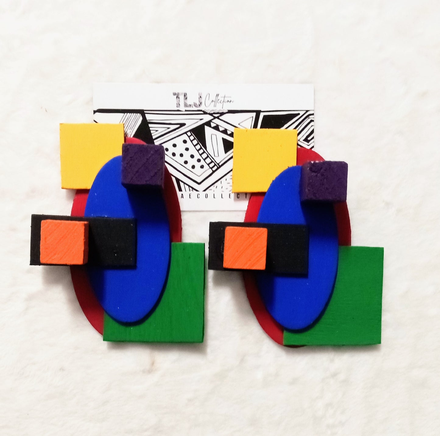 The Primary Art Deco Earrings