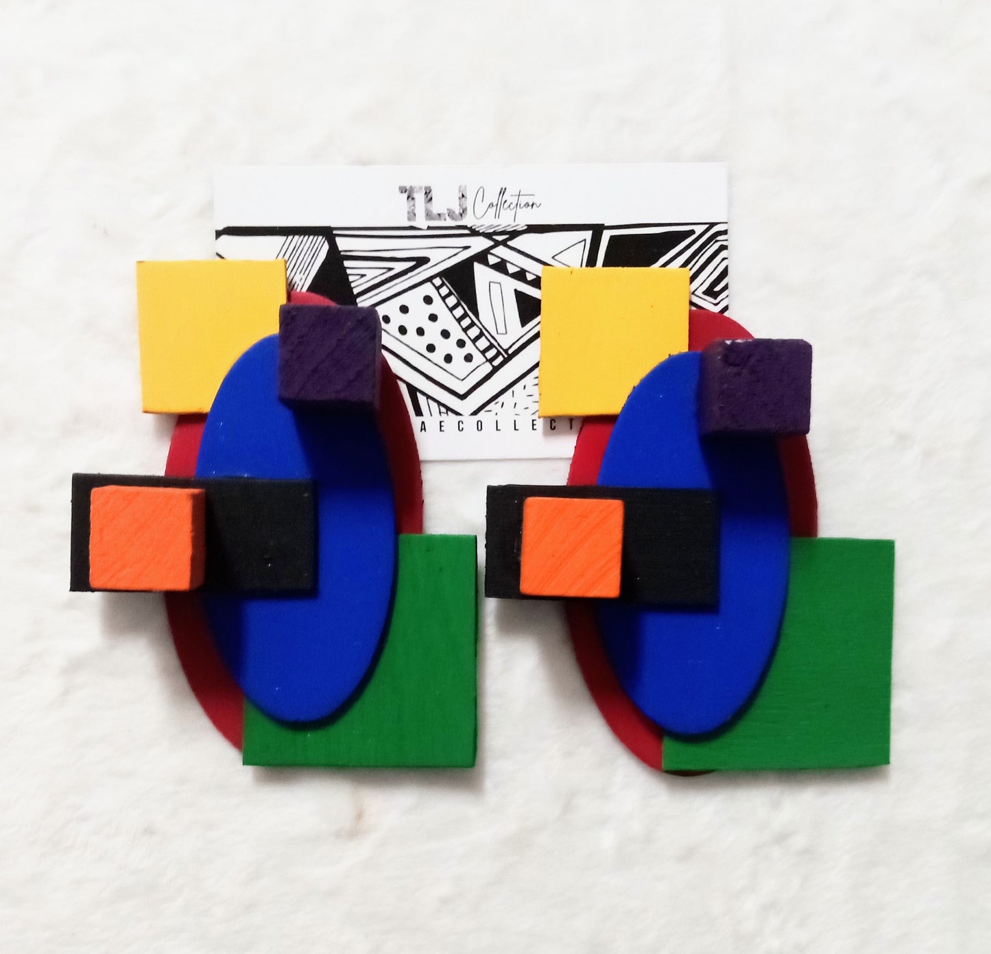 The Primary Art Deco Earrings