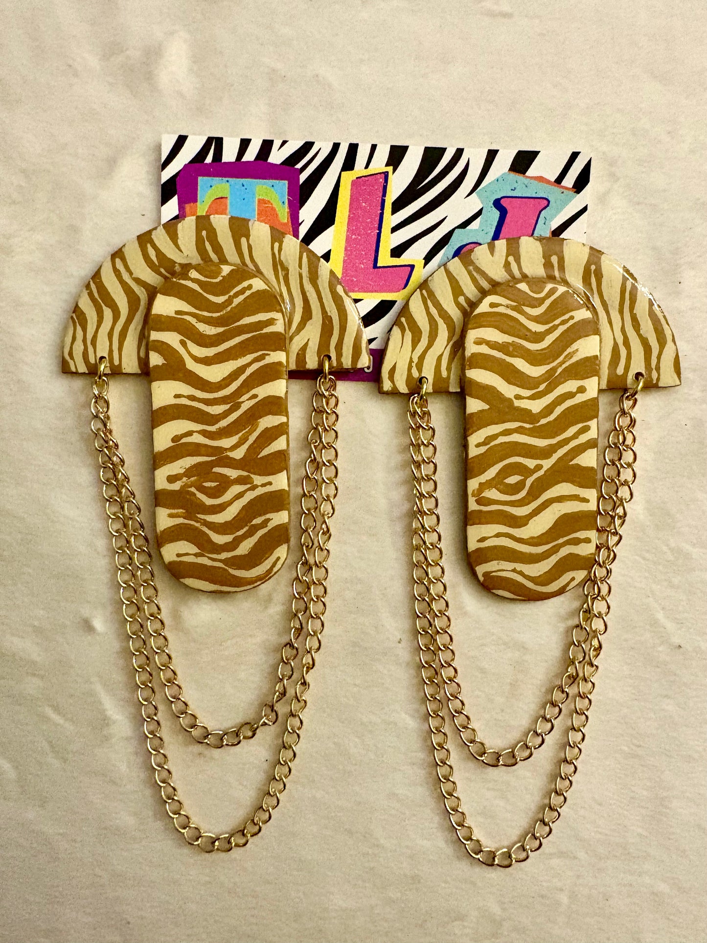 Tia Stud Earrings- 5.25 Inches