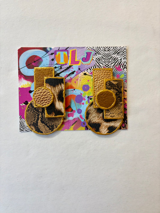 Malian Art Deco Earrings
