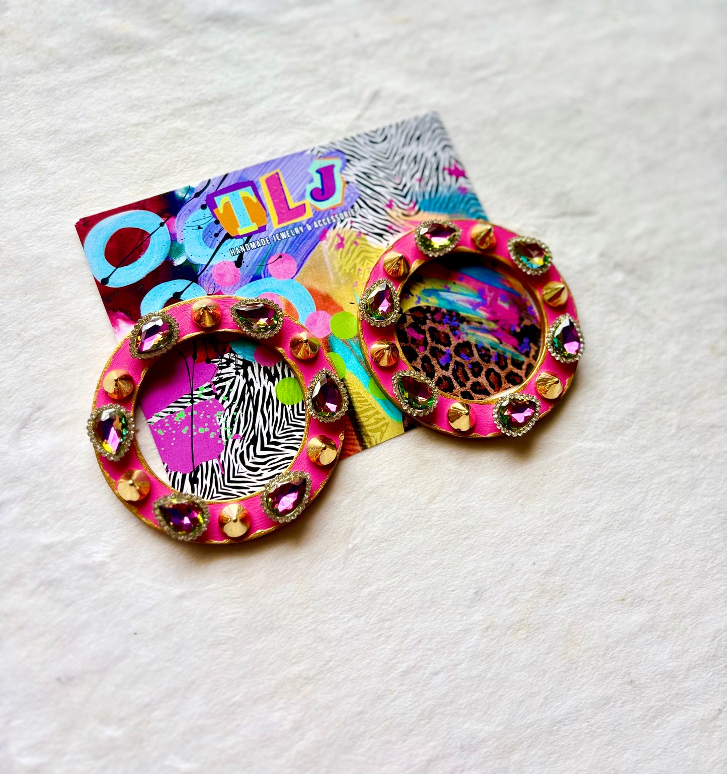 Princess Treatment Hoop Stud Earrings