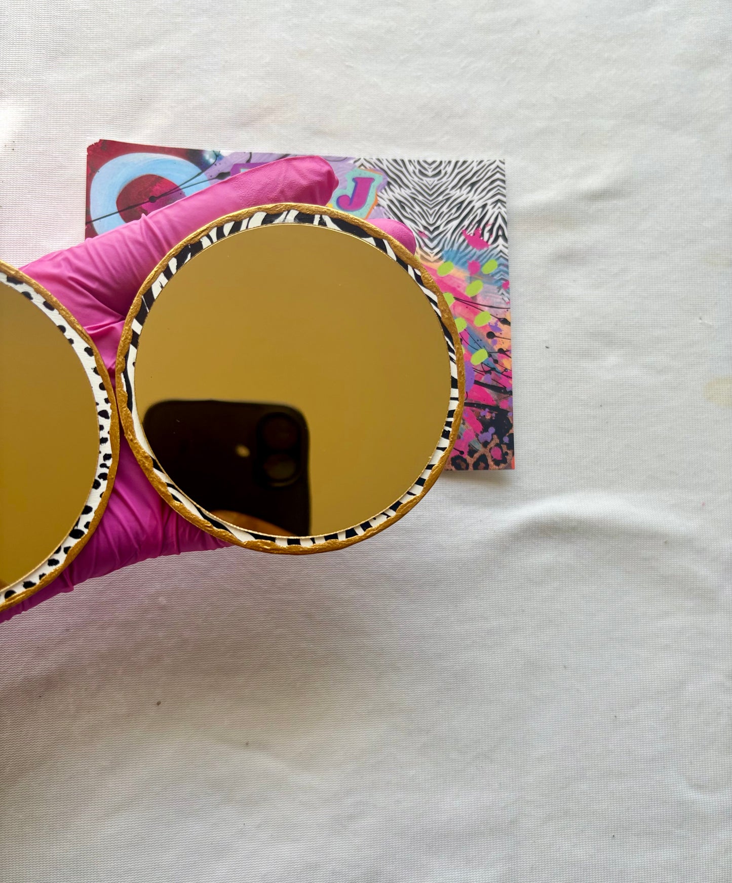 Mirror Mirror Stud Earrings - 1 of 1 Pair