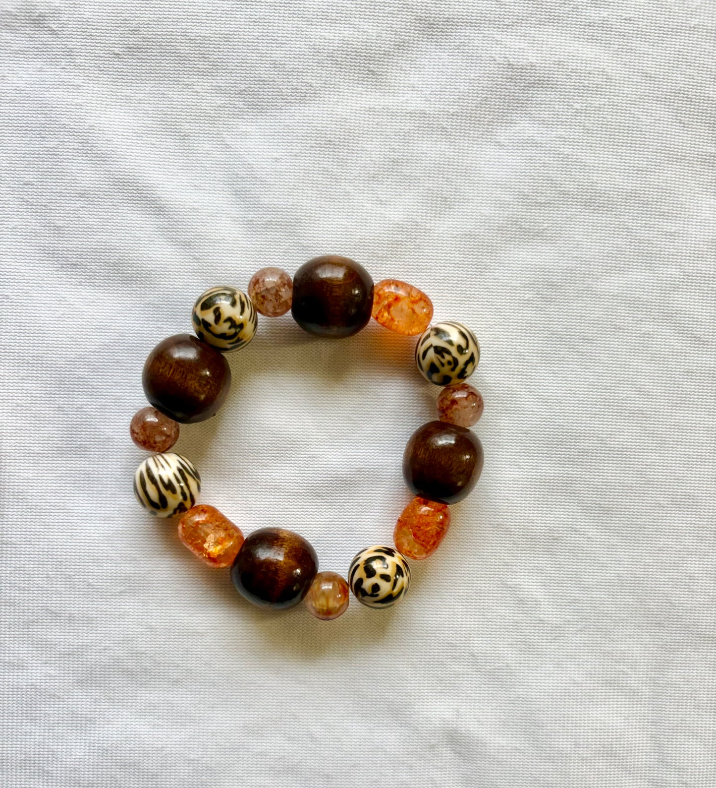 Shelia Bracelet Stack of 5 Set & Earrings | Size 7.75 Inch Stretch Bracelets