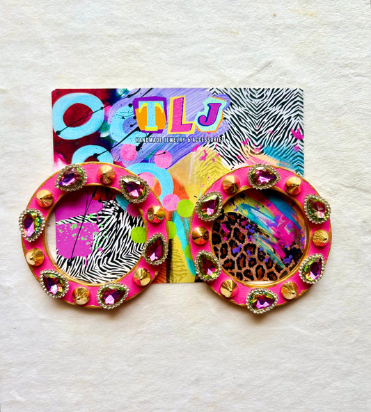 Princess Treatment Hoop Stud Earrings