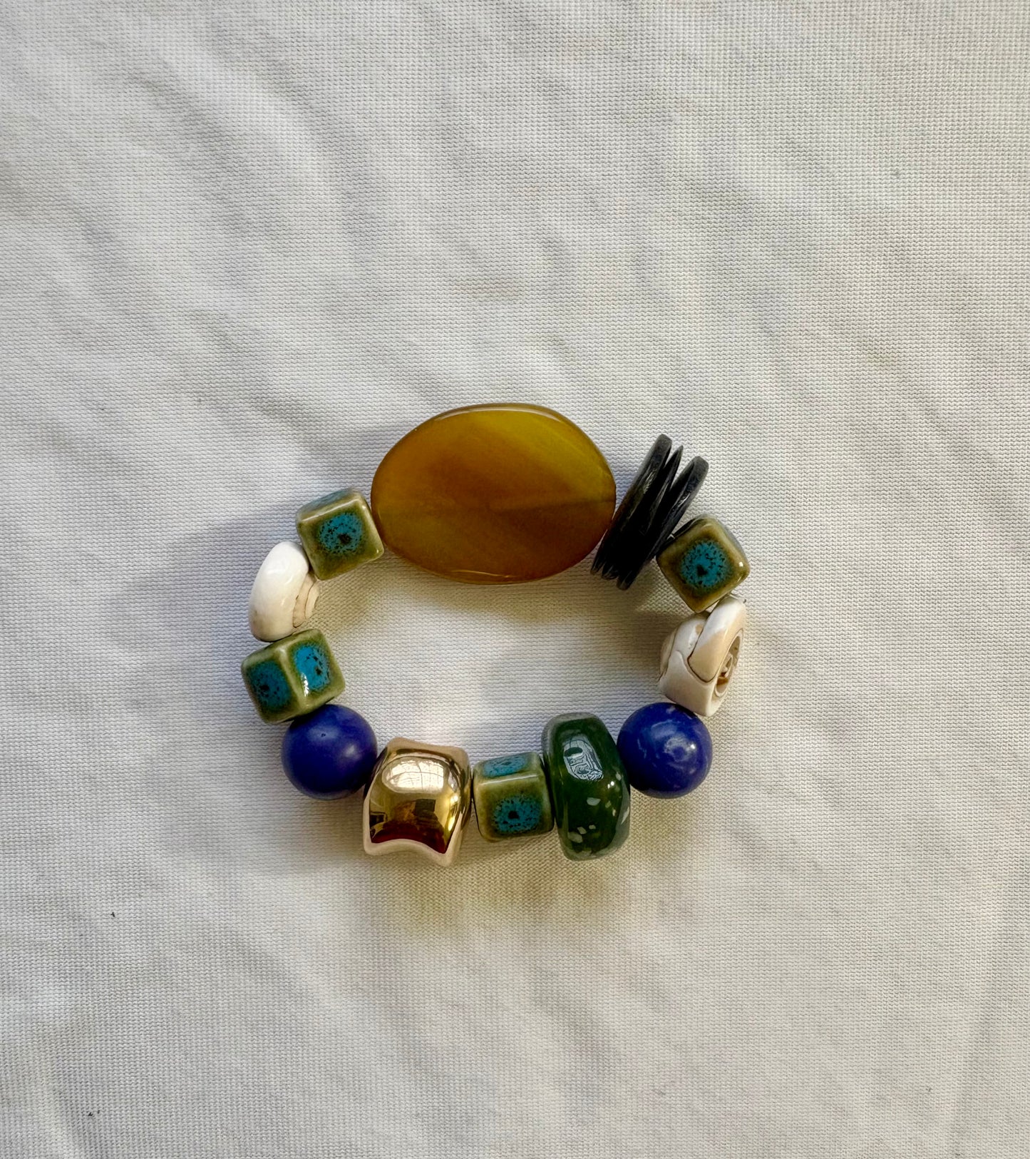 Seaside Bracelet | Size 7.75 Inch Stretch Bracelet