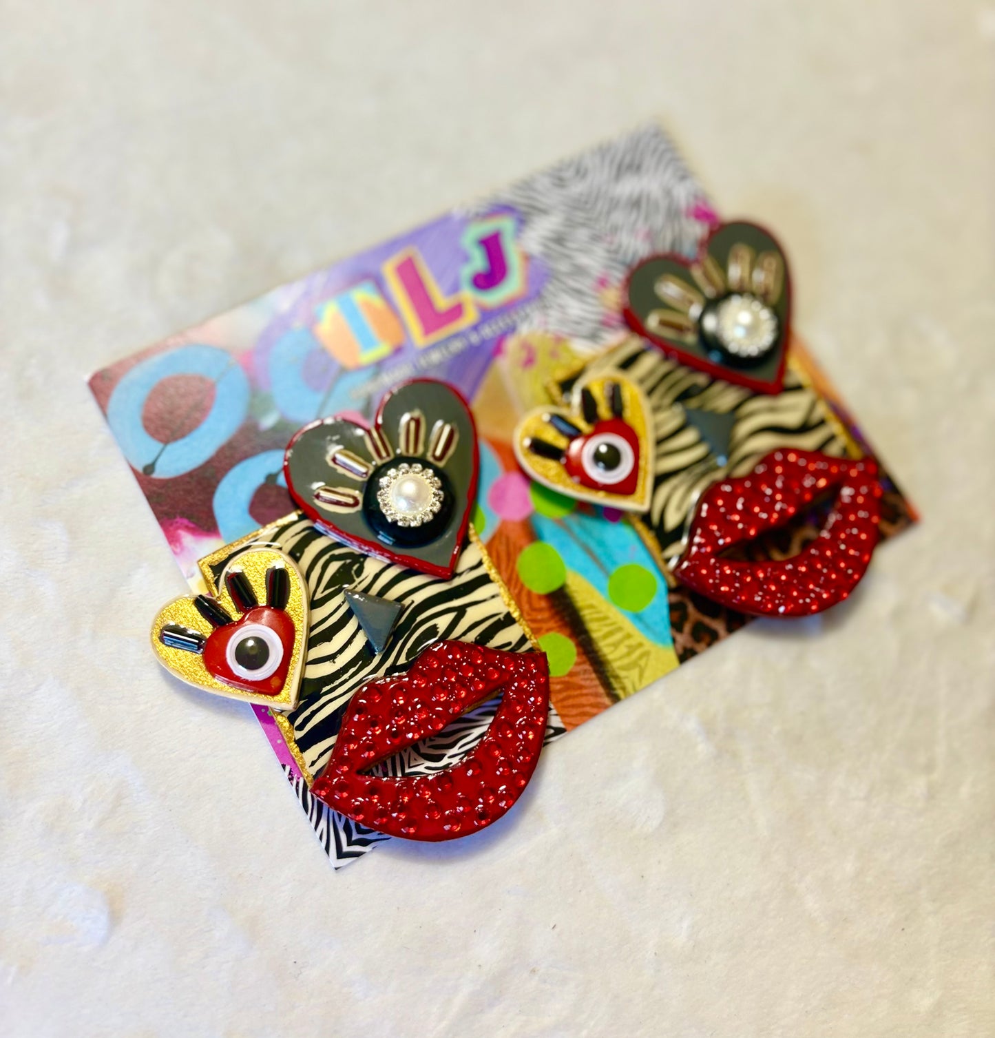 Lovers Lane Shecasso Earrings- MTO