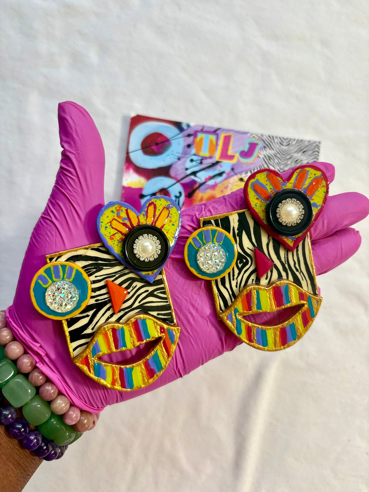 Carnival In Autumn Shecasso Stud Earrings