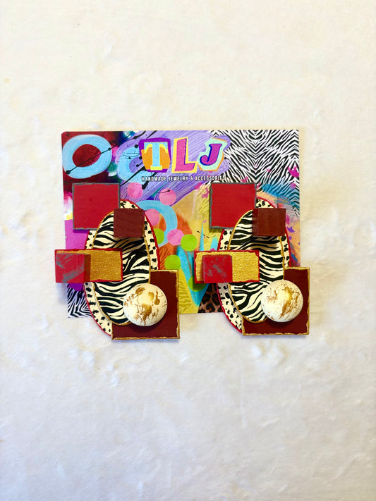 Classic Love Art Deco Earrings