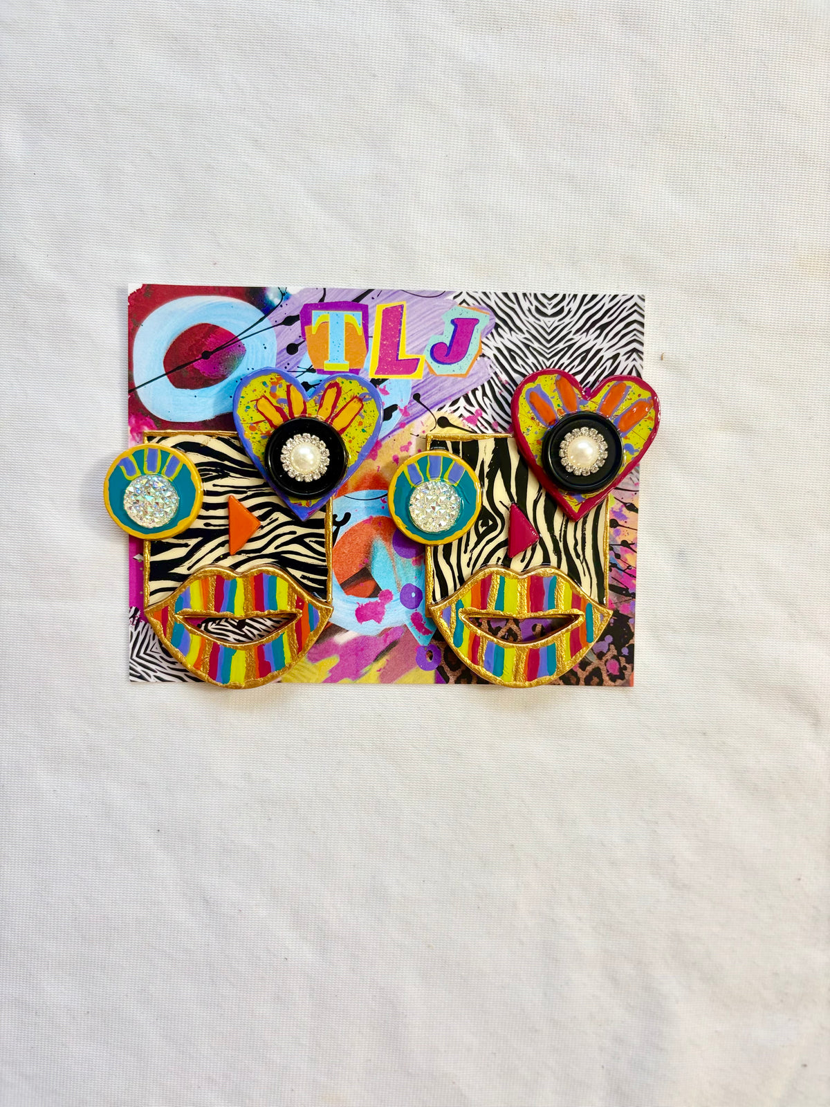 Carnival In Autumn Shecasso Stud Earrings