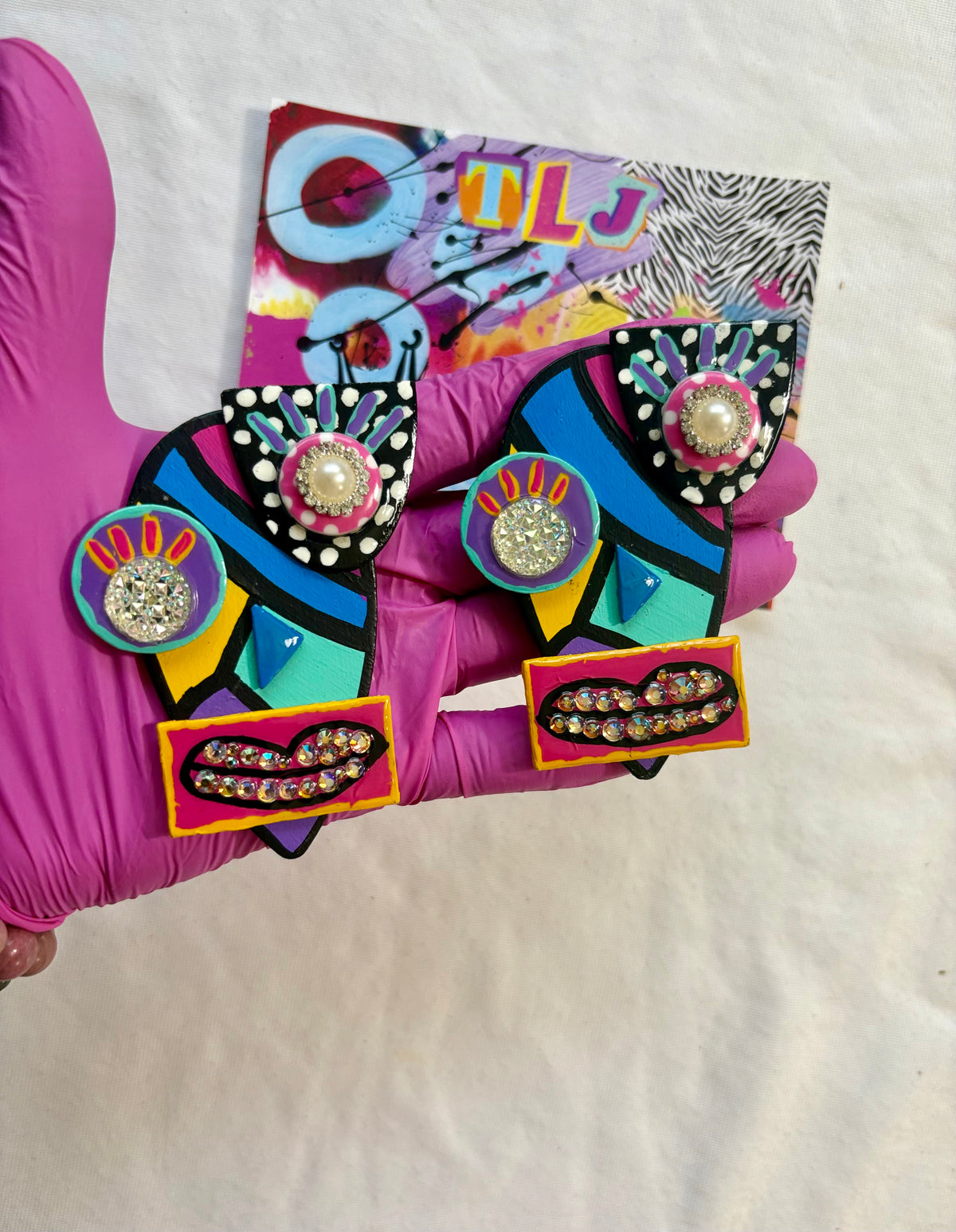 80s Shecasso Stud Earrings