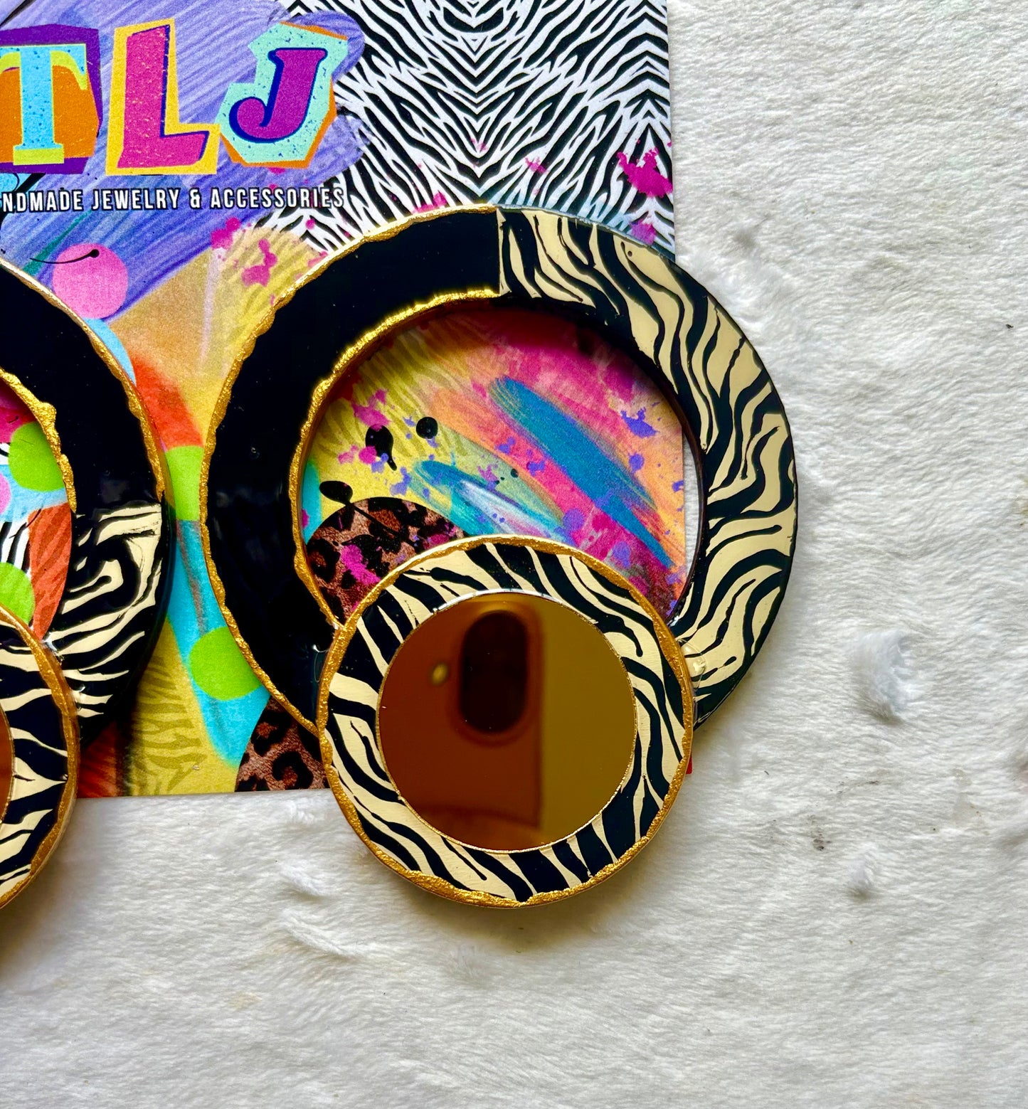 Finding Balance Door Knocker Earrings