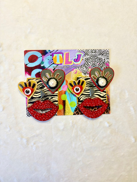 Lovers Lane Shecasso Earrings- MTO