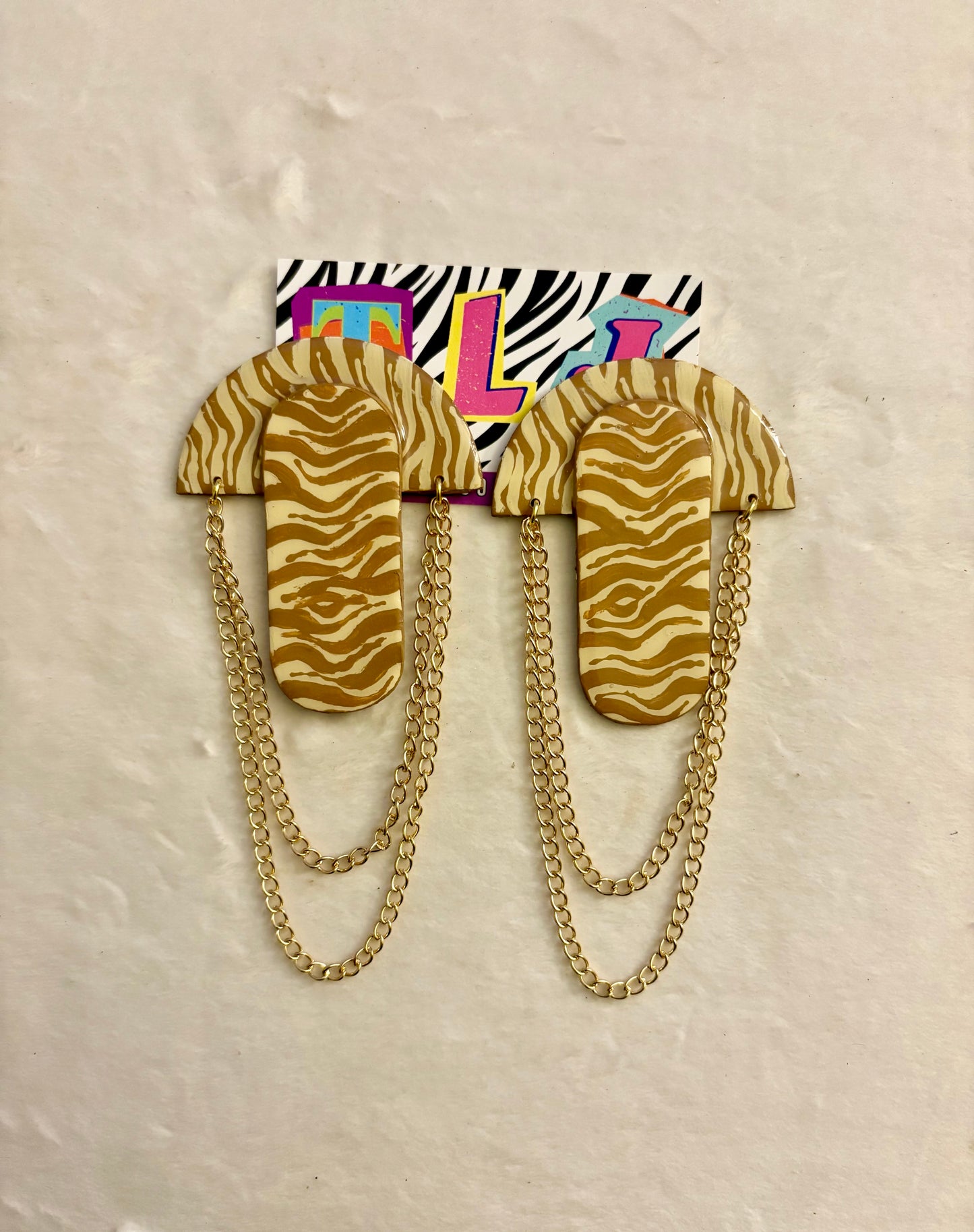 Tia Stud Earrings- 5.25 Inches