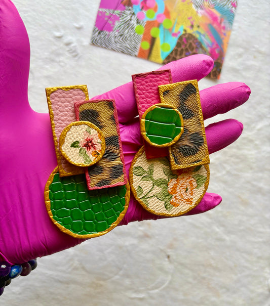 Rosalynn Art Deco Earrings- Only 1 Pair