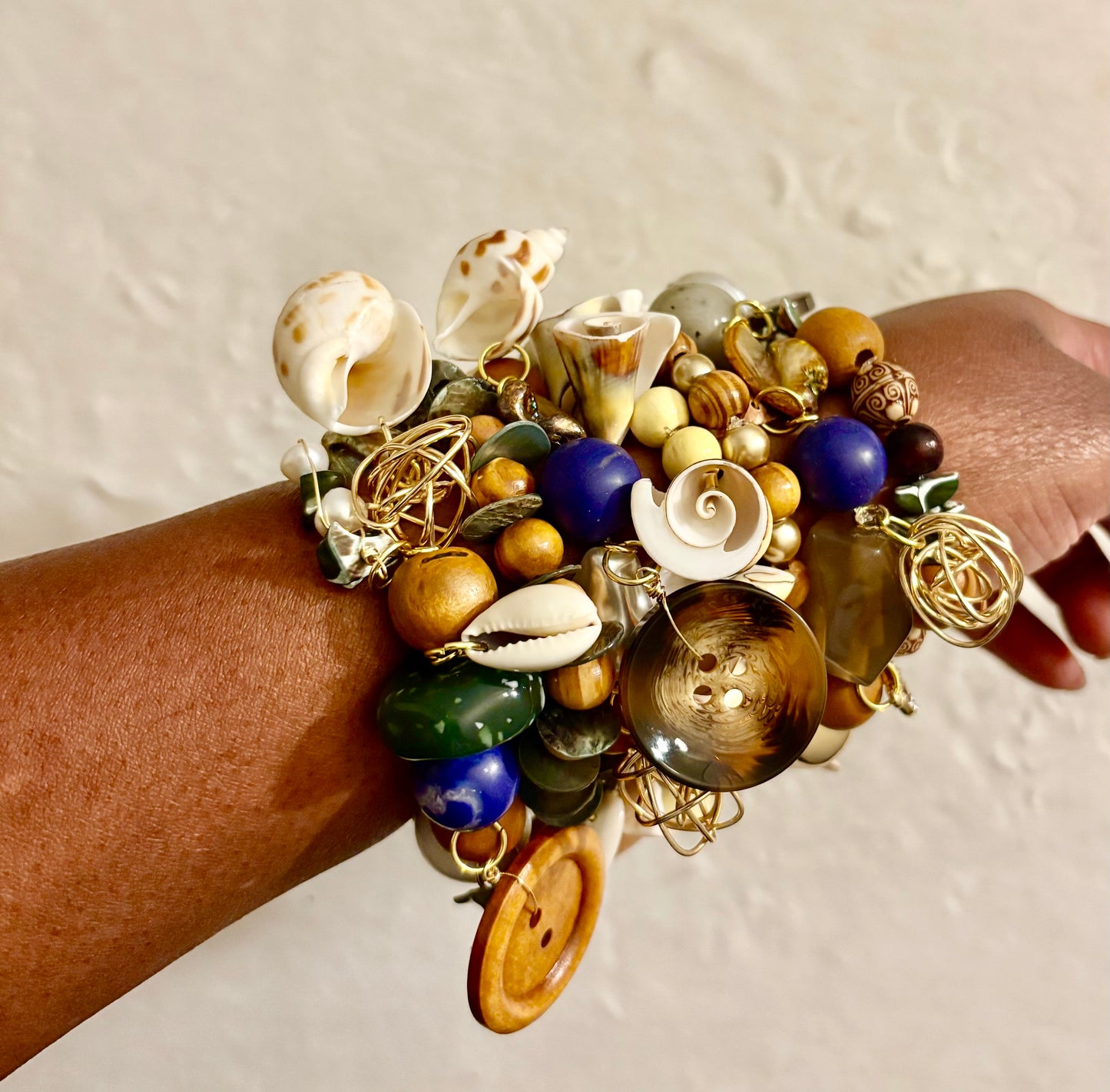 Trinity Bracelet Stack of 7 |Size 7.75 Inch Stretch Bracelets