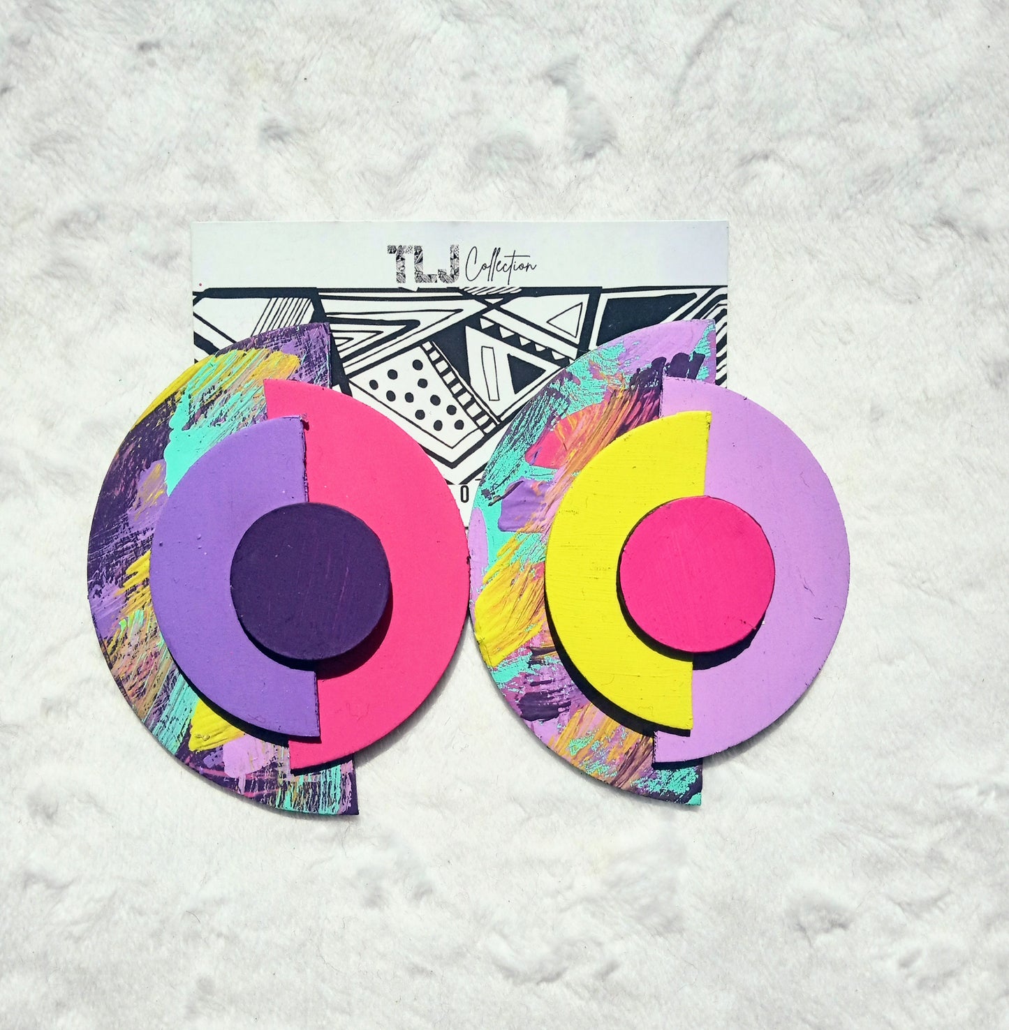 Art Deco Bundle - 9 Pairs Of Earrings