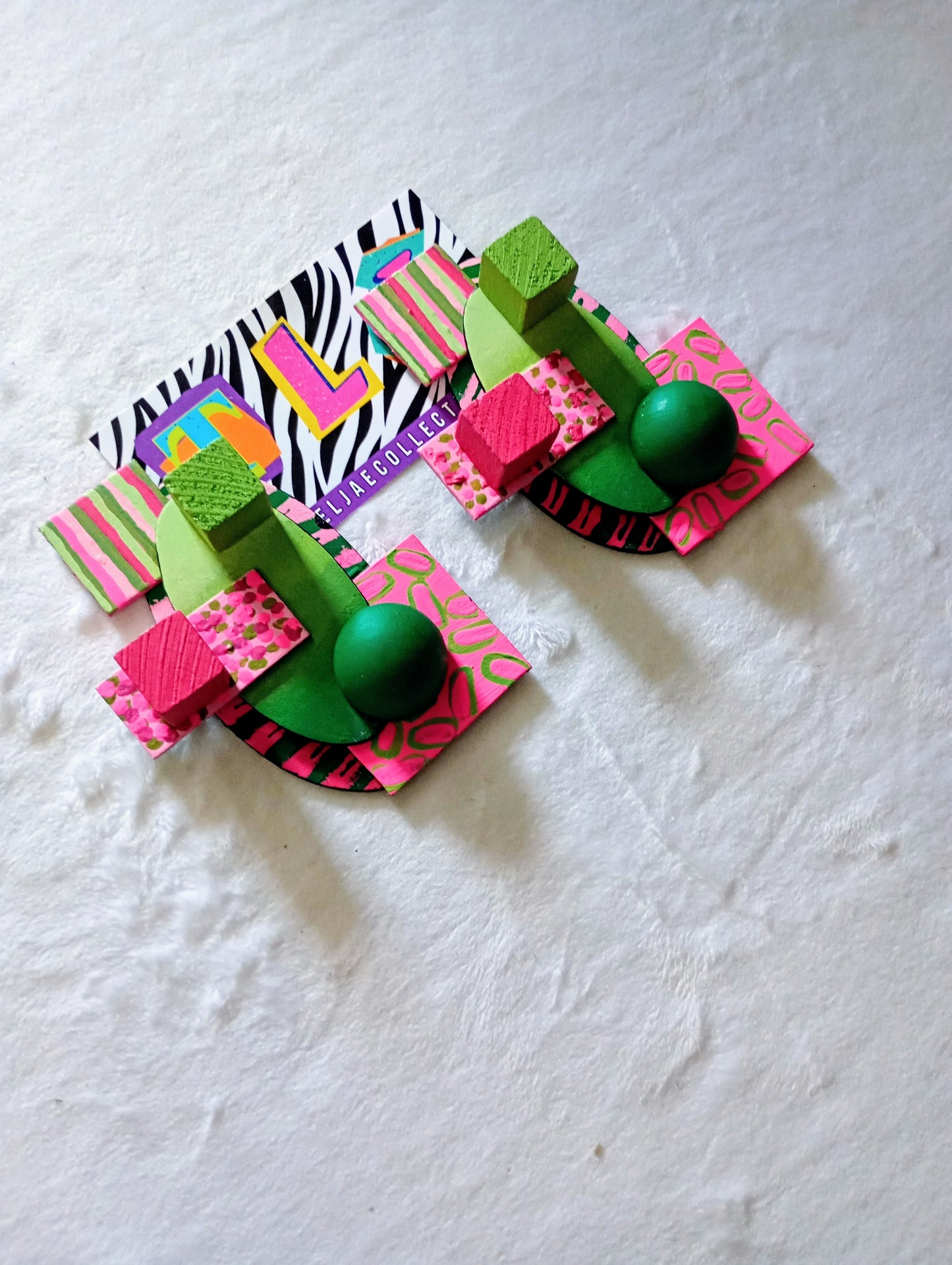 Crystal's Vibe Art Deco Earrings