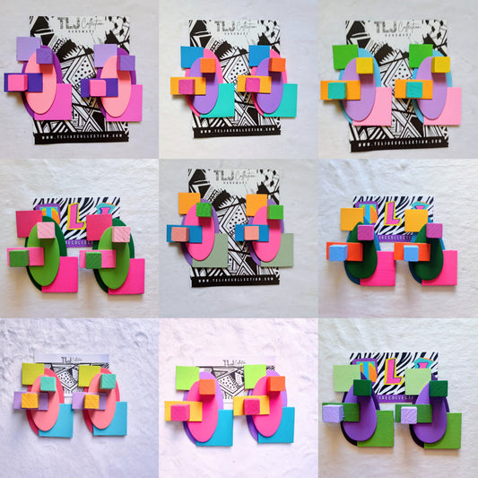 Art Deco OG Deluxe Bundle - 9 Pairs Of Earrings