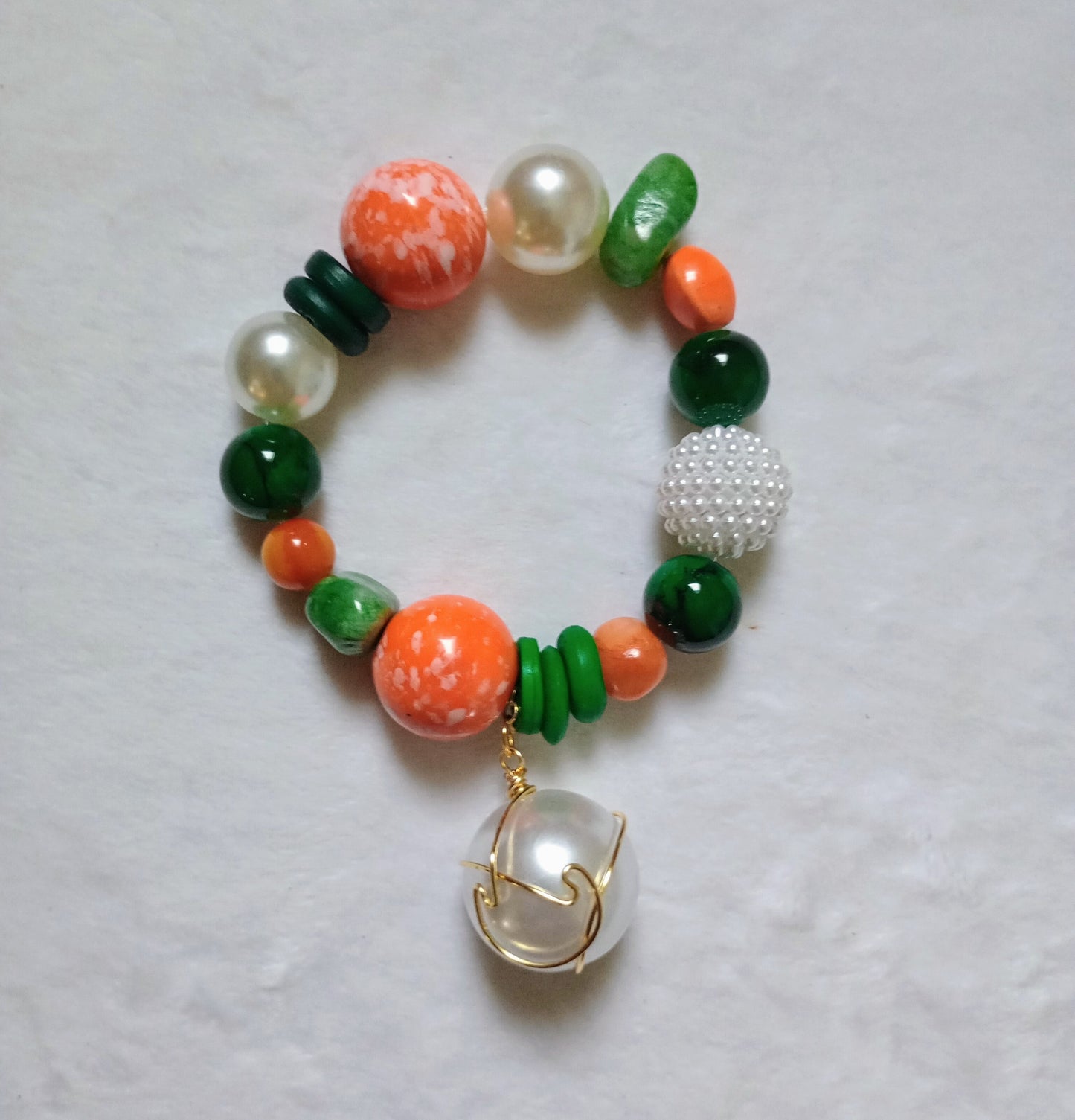 FAMU Inspired Bracelet | Size 7.75 inch Stretchy Bracelets