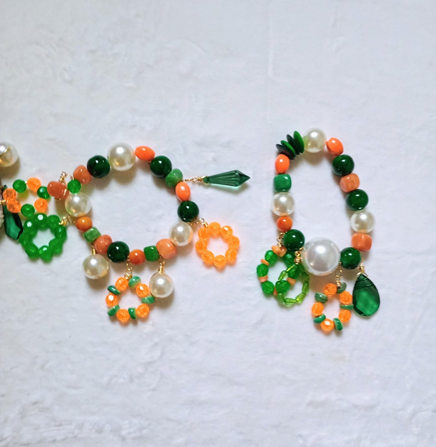 FAMU Inspired Set of 4 | Size 7.75 inch Stretchy Bracelets