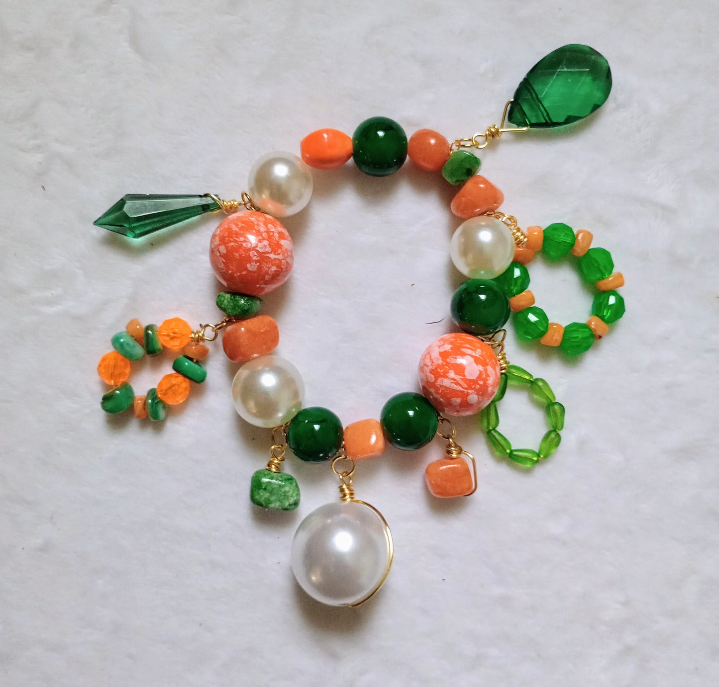 FAMU Inspired Bracelet | Size 7.75 inch Stretchy Bracelets