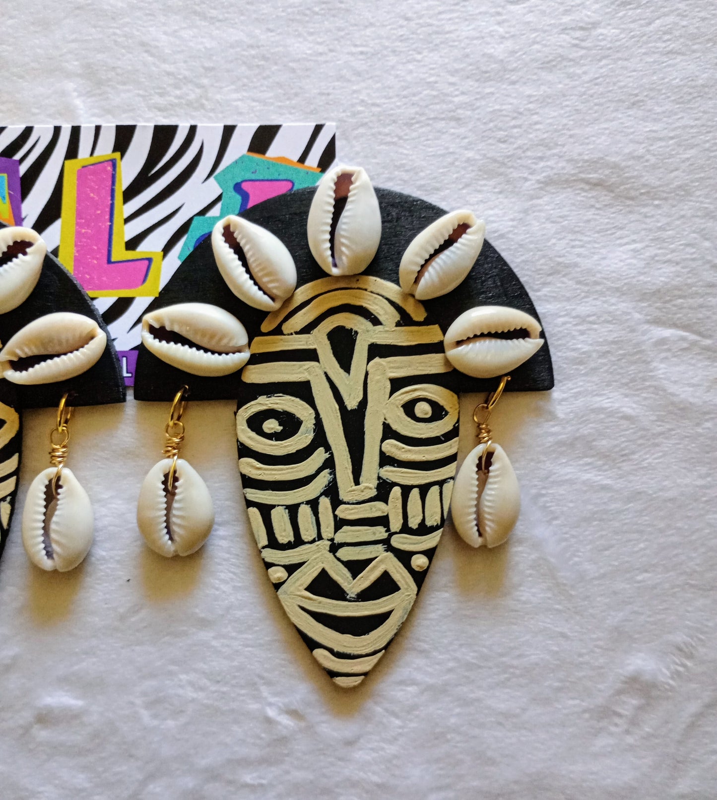 Empress Tribecasso Earrings(MTO)- Matte Finish