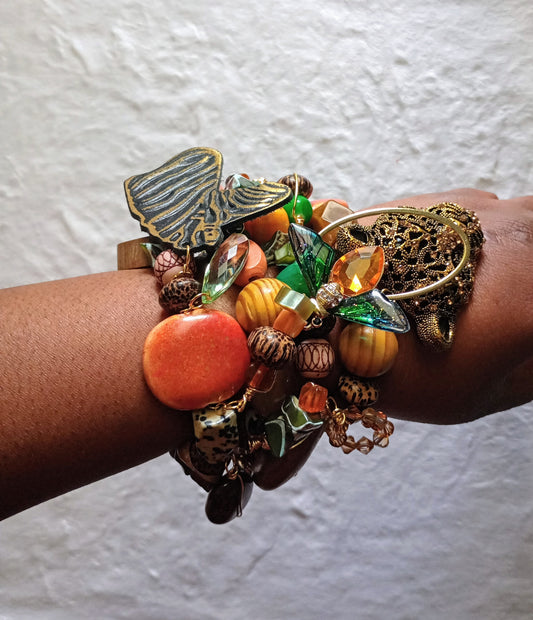 Safari Stack of 4| Size 7.75 Inch Stretchy Bracelets