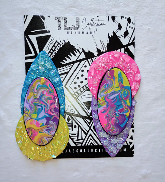 The Candy Lady Oversized Stud Earrings