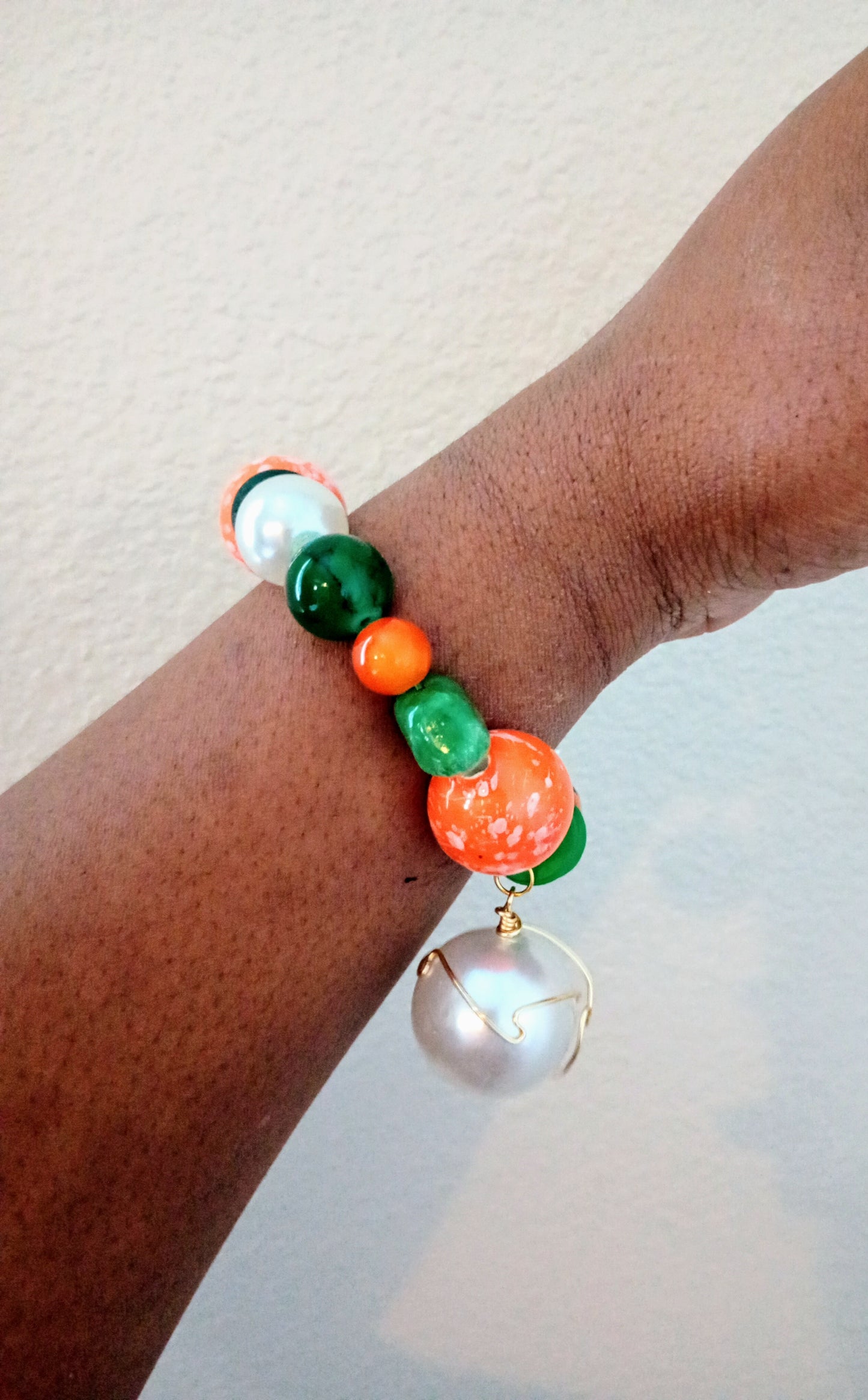 FAMU Inspired Bracelet | Size 7.75 inch Stretchy Bracelets