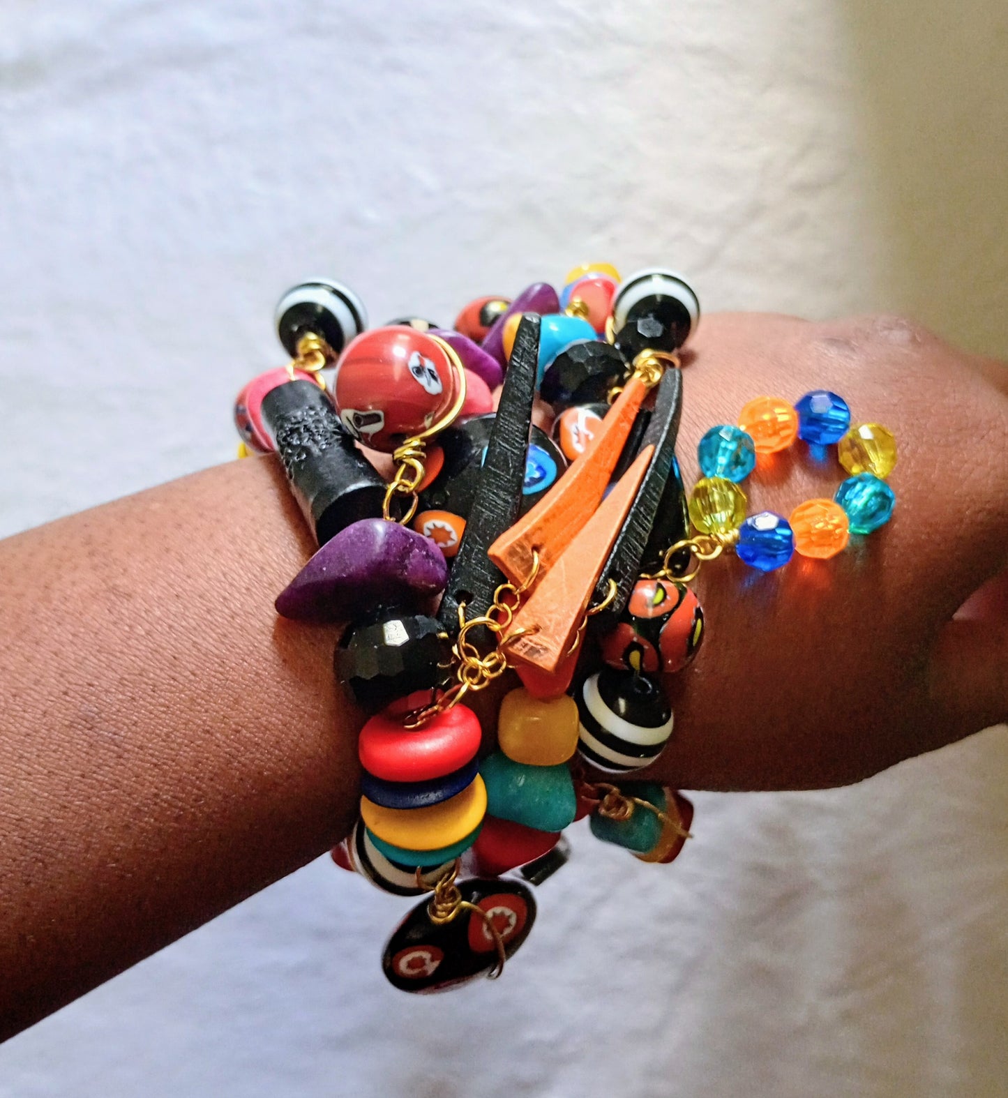 Primary Colors Stack of 3| Size 7.75 Inch Stretchy Bracelets